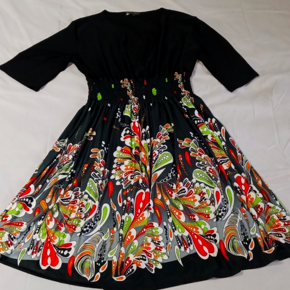 Chow Meng midi dress 7x
